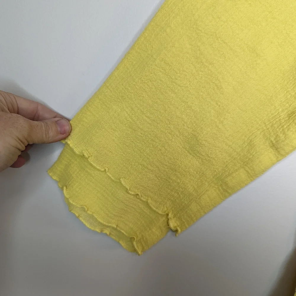 Soft Surroundings Gauzy Cotton Top - Picture 3 of 6